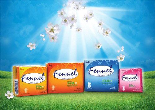 Fennel Sanitary Napkins